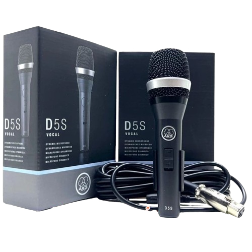 MIC KABEL AKG D 5/ AKG D-5 / AKG D5 DYNAMIC VOCAL MICROPHONE RESMI AKG