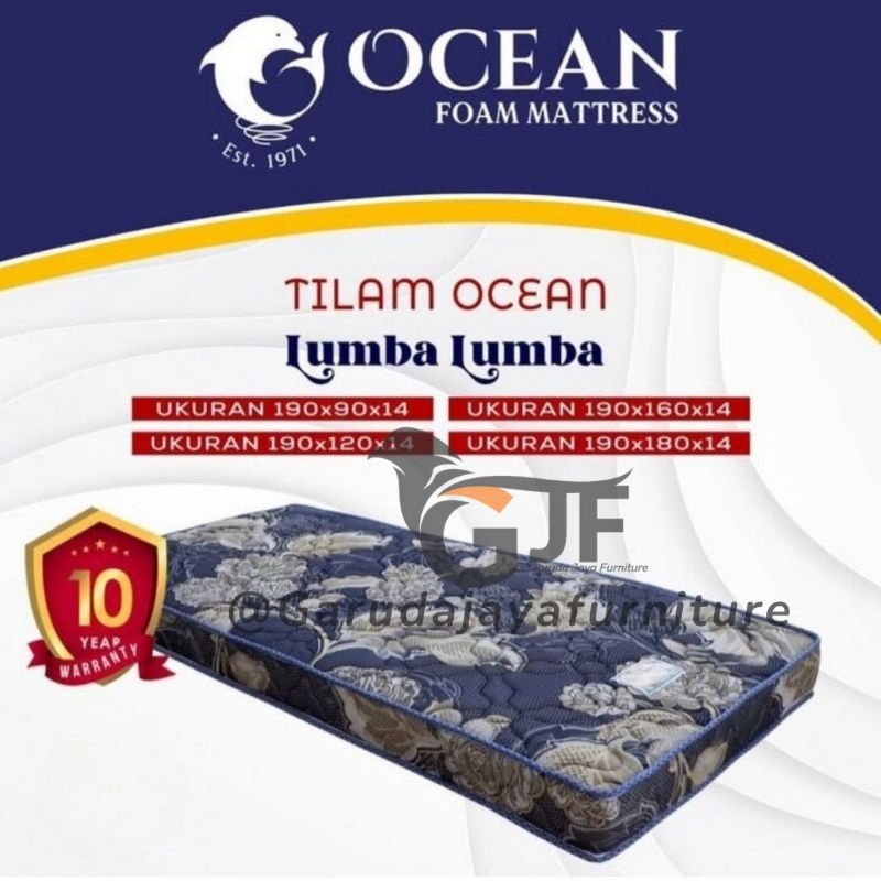 OCEAN KASUR BUSA LUMBA-LUMBA HARGA TERJANGKAU COCOK UNTUK ANAK KOS / KASUR BUSA OCEAN LUMBA LUMBA / 