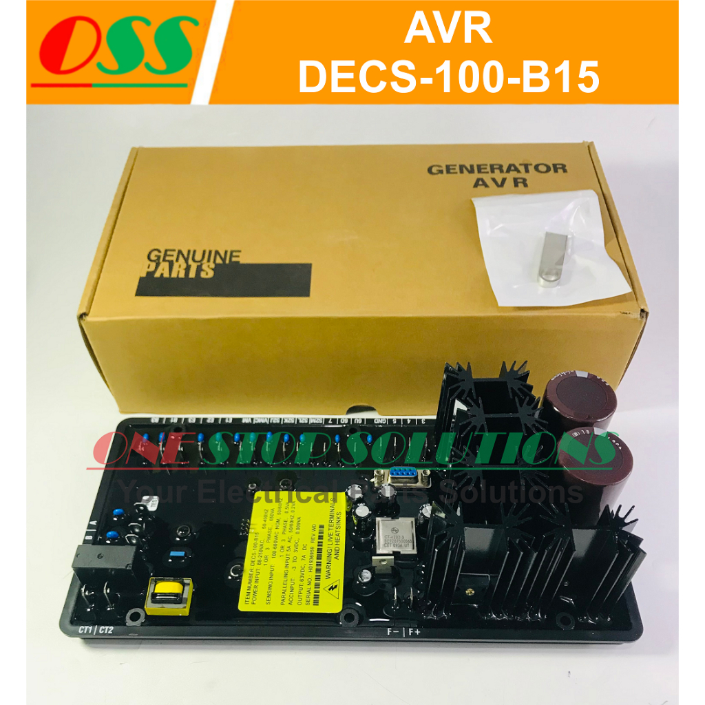 AVR DECS-100-B15 DECS 100 B15 UNTUK DINAMO GENSET AVR GENERATOR