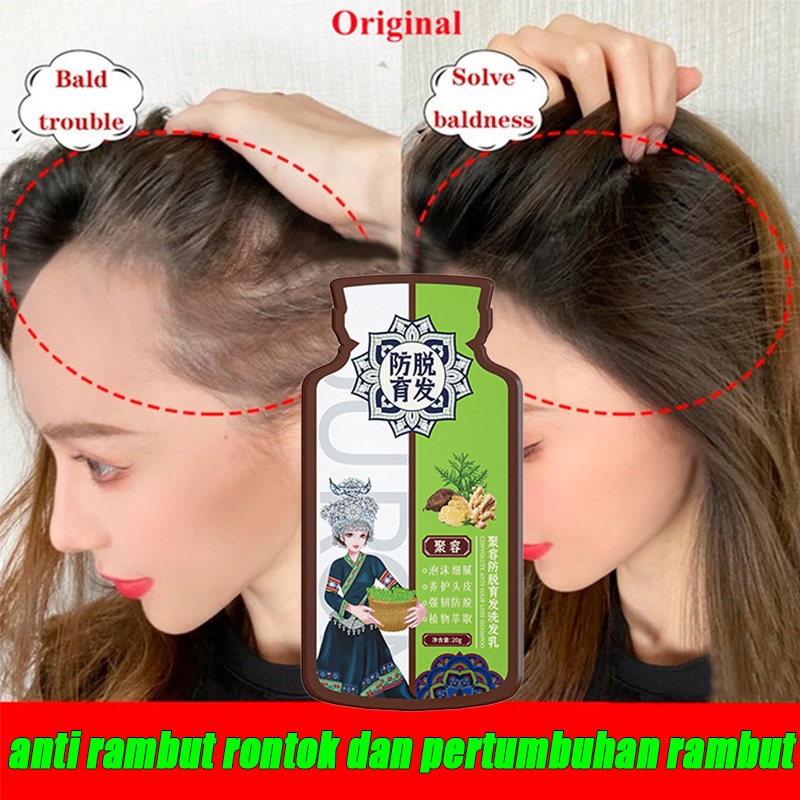 sampo penumbuh rambut cepat Shampo Rambut Rontok Shampo Jahe Shampo Perawatan Rambut Rontok Perawata