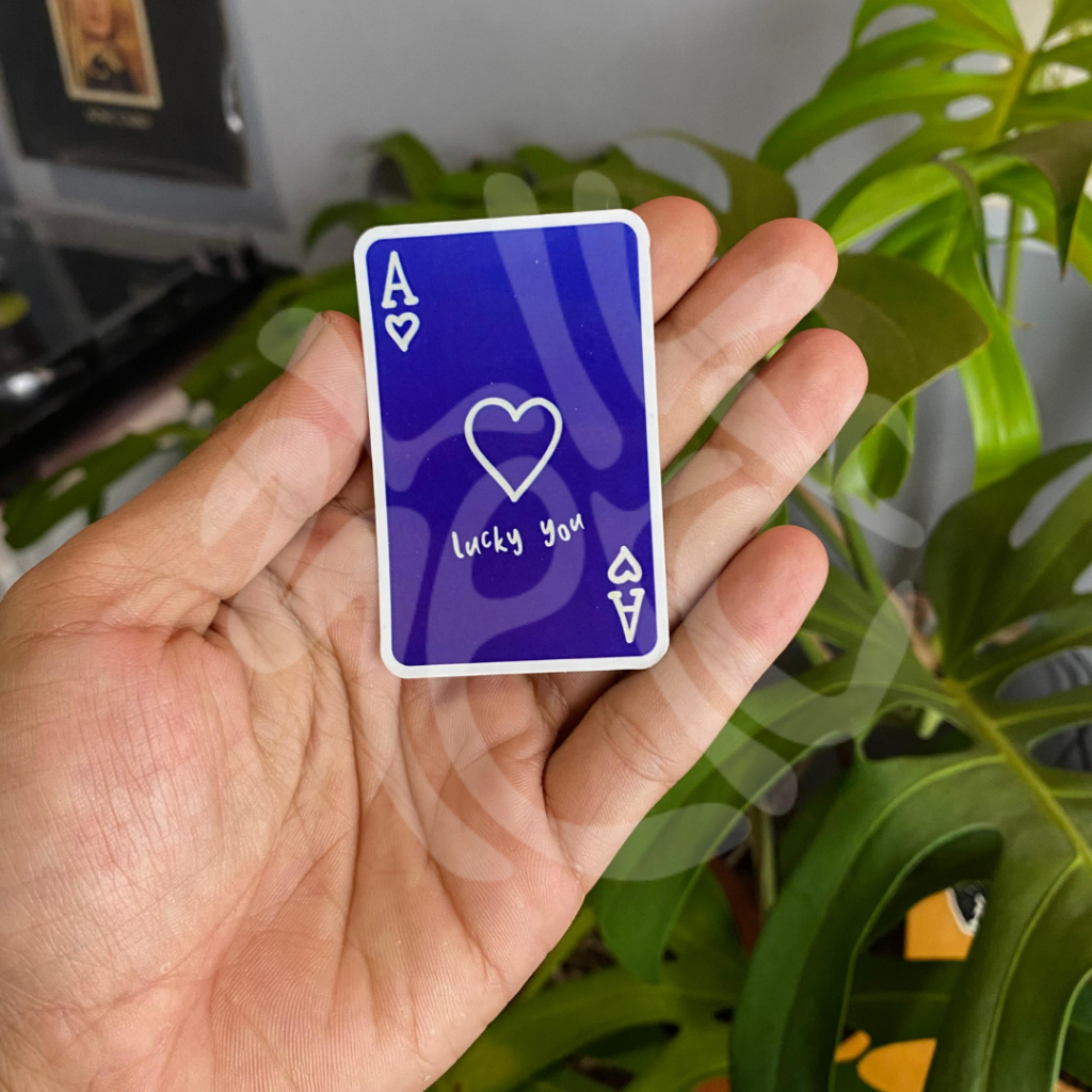 

stiker as lucky you / sticker / aesthetic sticker / sticker tumblr / aesthetic sticker / stiker hp / stiker laptop / stiker helm / stiker satuan / stiker tahan air / sticker pack