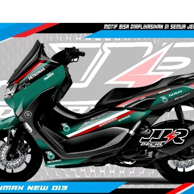 Stiker decal yamaha New Nmax Petronas