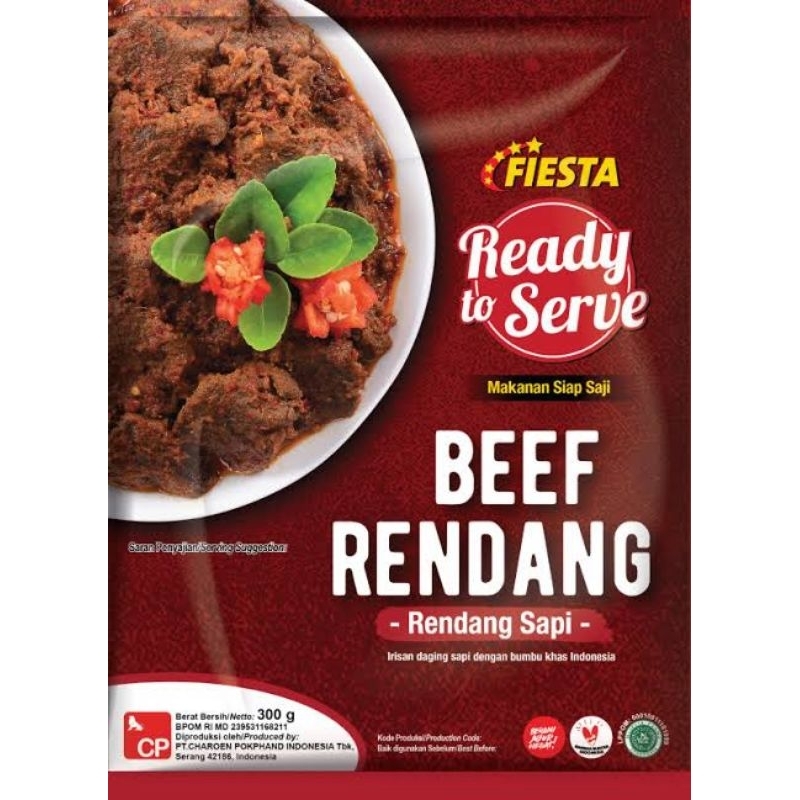 

Fiesta Beef Rendang 300gr (ready to serve)