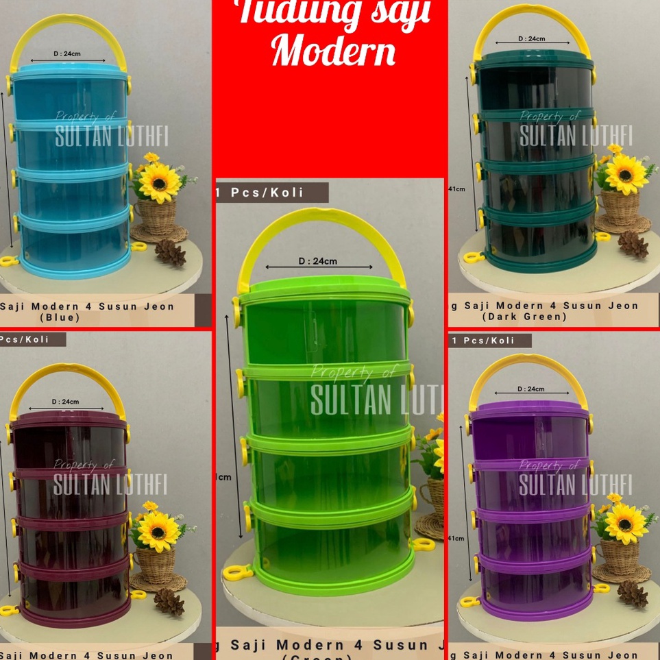 ART V42S tudung saji modern 5 susun dan 4 susun jeon sudah rakitan