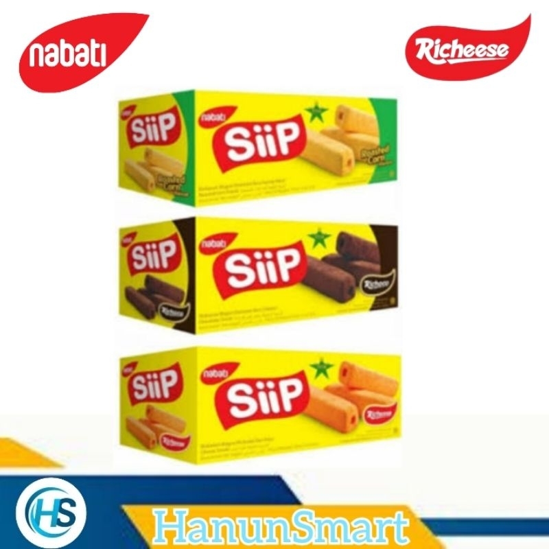 

nabati siip box 20 pcs @5gr jagung keju coklat