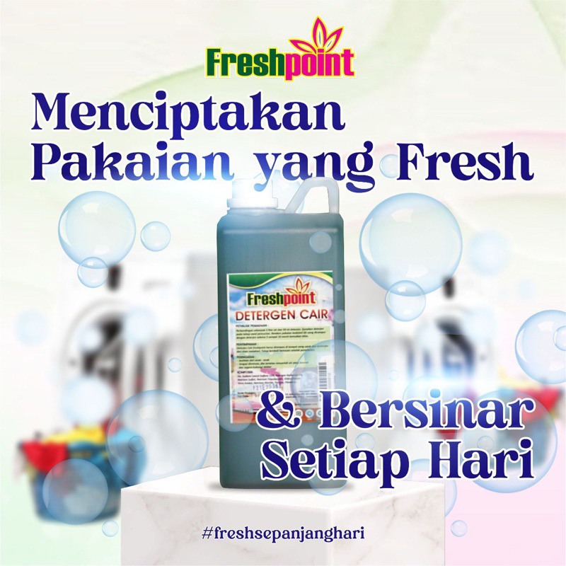 FRESHPOINT DETERGEN BIASA 1 LITER BY FRESHPOINT