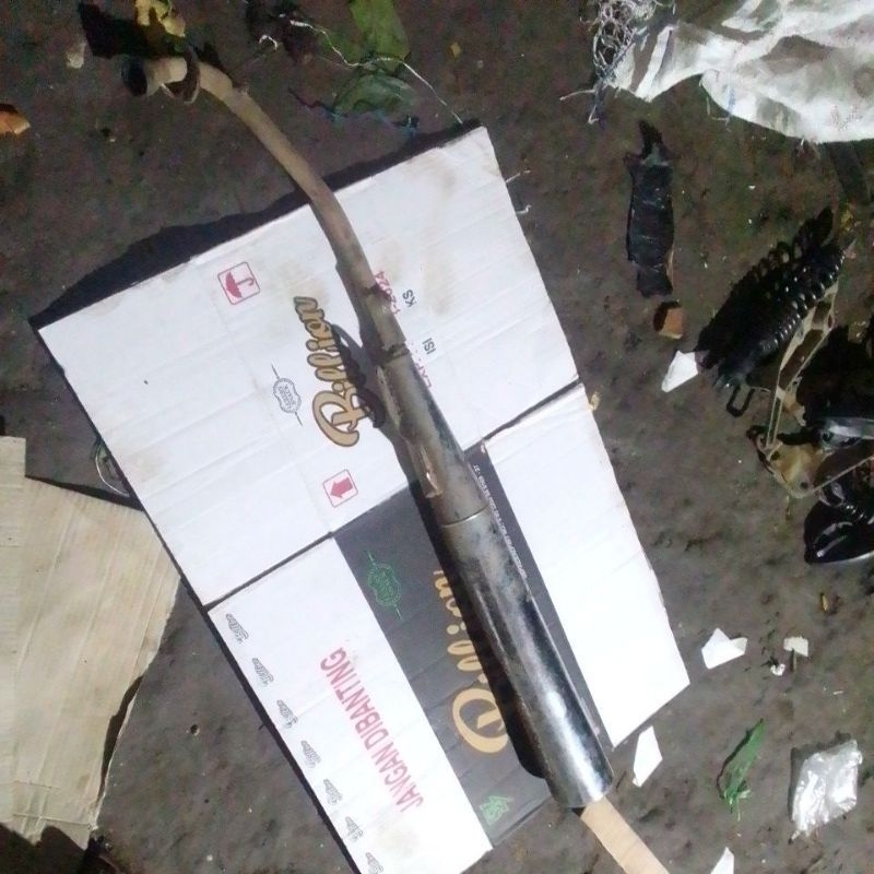 knalpot standar Honda Supra fit lama Supra x lama legenda Gren original copotan