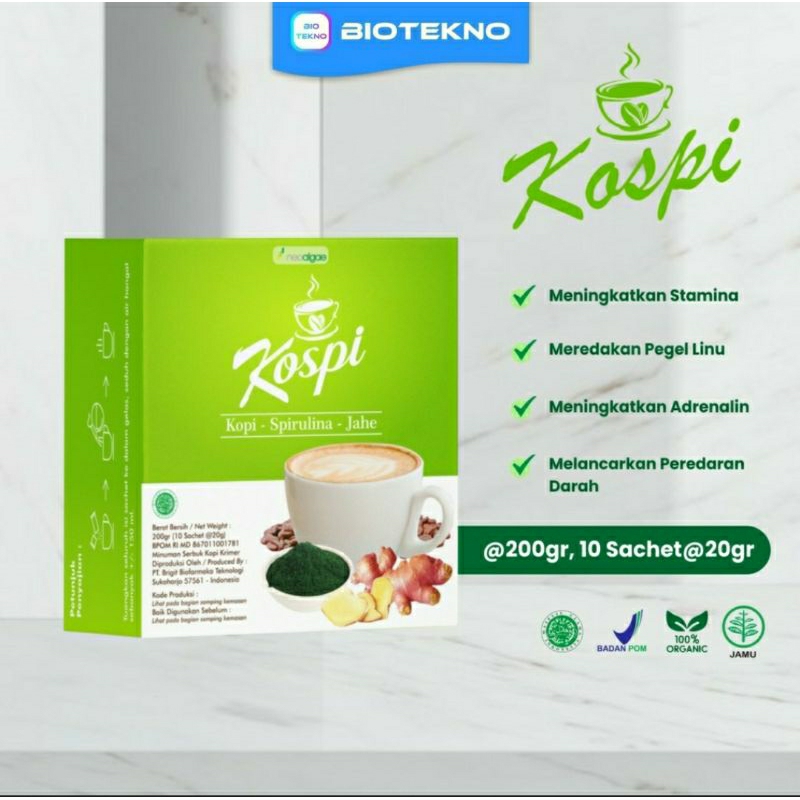 

Kopi Spirulina Jahe Herbal menambah semangat beraktivitas