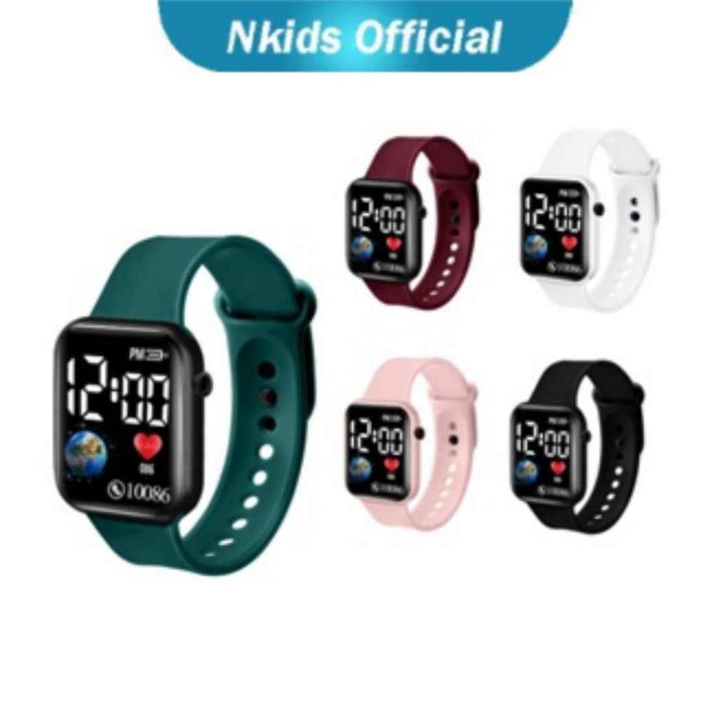 Jam Tangan Anak Perempuan / Anak Laki-laki Silicon Rubber Terbaru