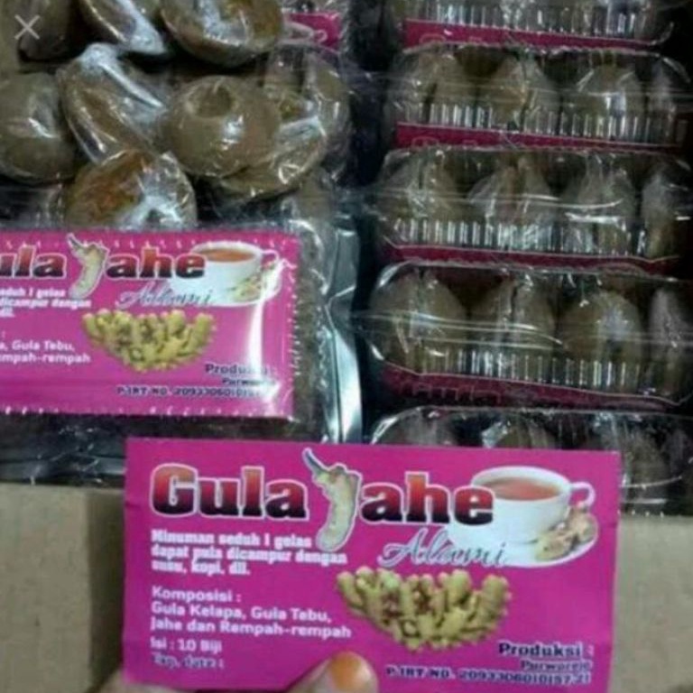 

UTM619 NEW Gula Jahe Purworejo Original stok selalu baru promo