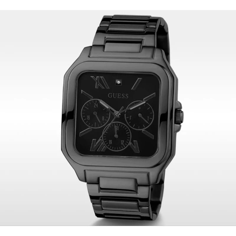 Promo 100% original jam tangan guess GW0631G2 garansi resmi full black