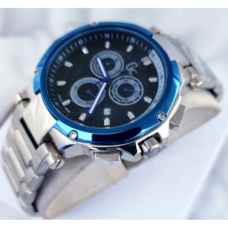 JAM PRIA FASHION GC GUESS SILVER BLUE EDITIONS ELEGANT