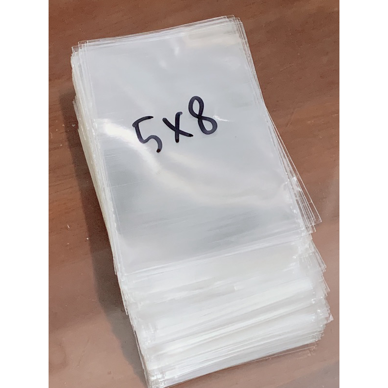 

plastik OPP aksesoris (tanpa lem) 1 ons