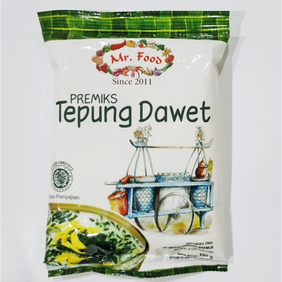 

Mr Food Tepung Dawet Tradisional 100gr