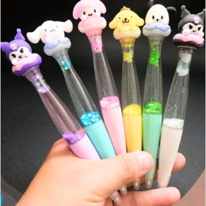 

Pulpen Glitter Sanrio Mewah