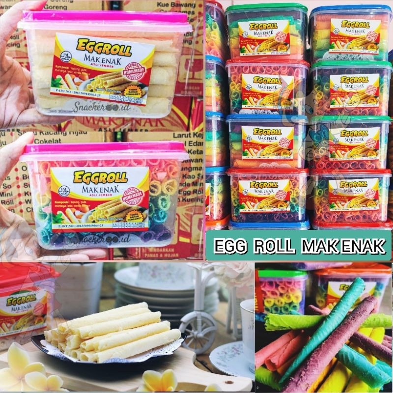 

KUE MAK ENAK EGG ROLL ORIGINAL MAKANAN