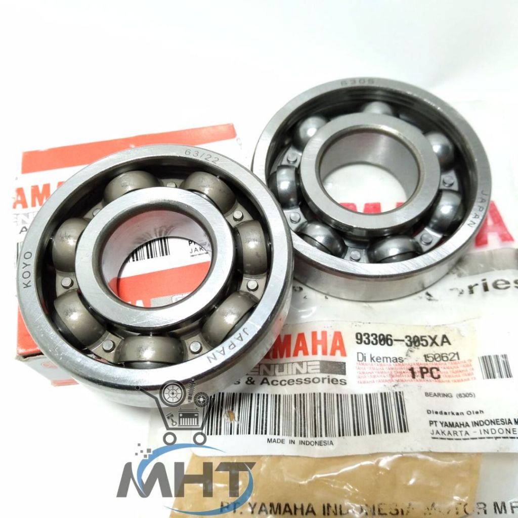 Paket bearing kruk as 6322 6305 laher kruk as mio smile mio sporty mio j mio gt fino fI115 xride 115