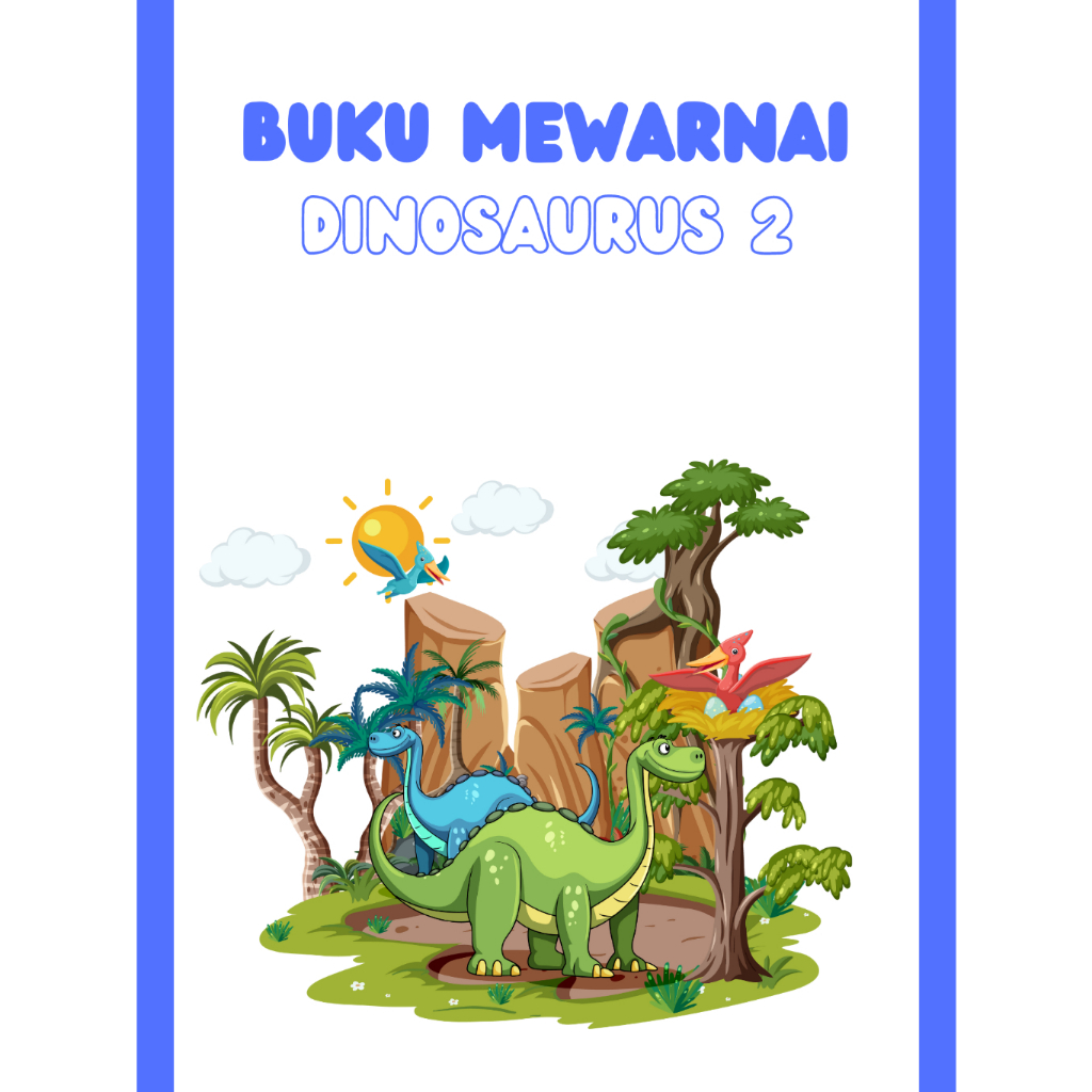 

no. 7 - Lembar Mewarnai Dinosaurus 2 paket 10 halaman