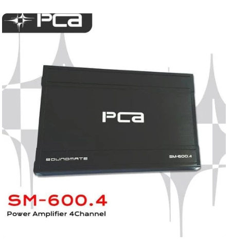 Power Amplifier PCA Soundmate 600.4 Class AB - Power Amp Audio Mobil PCA