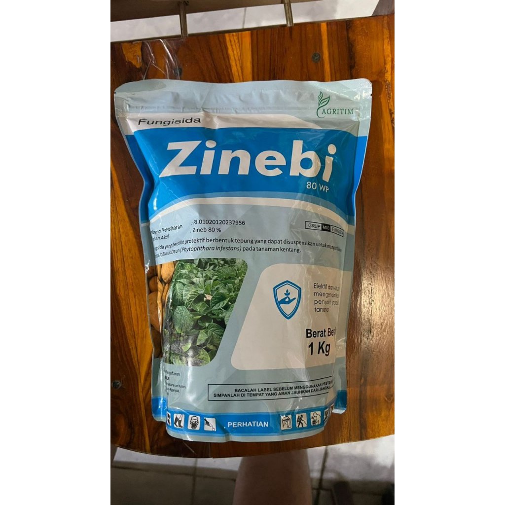 FUNGISIDA ZINEBI 80WP kemasan 1 kg