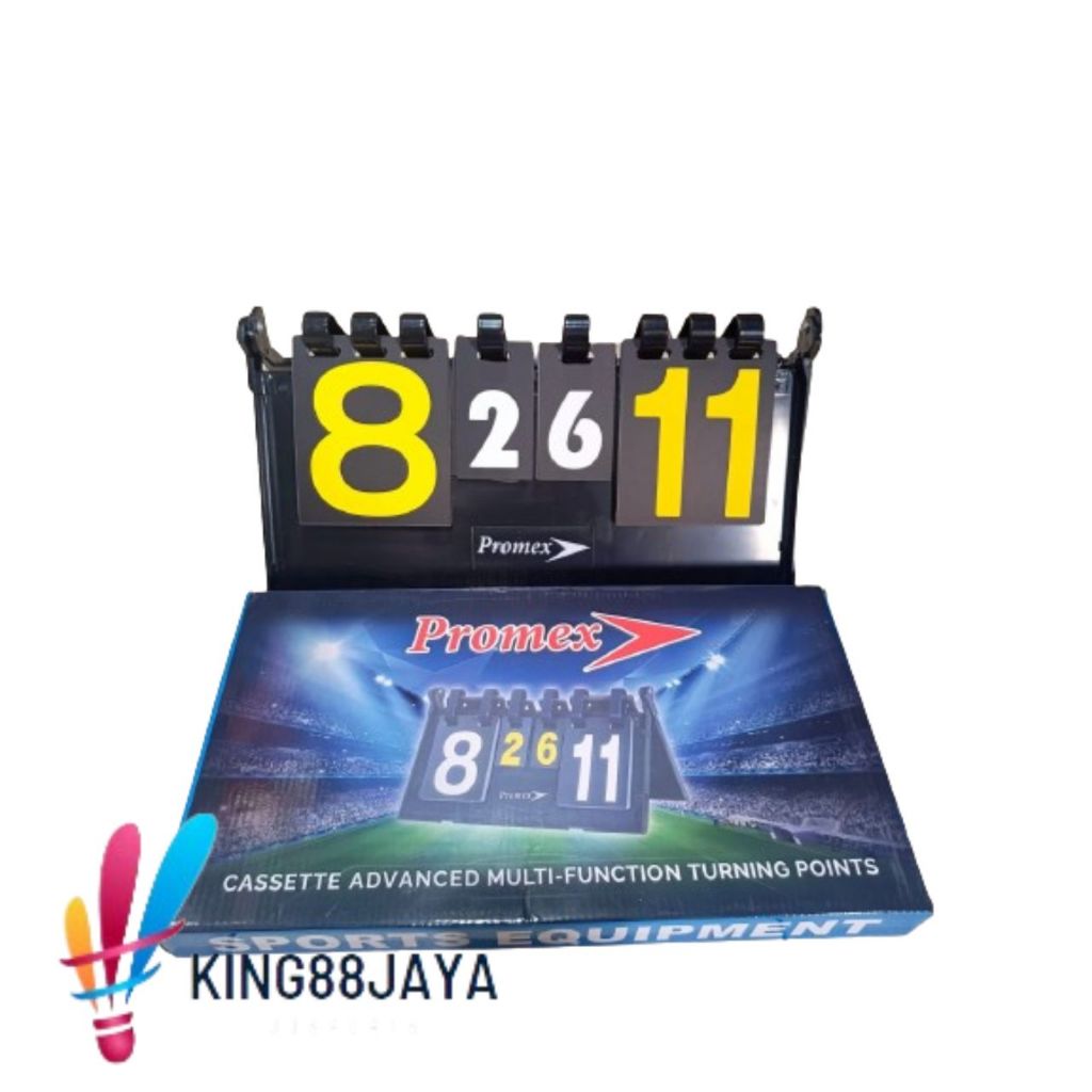 PAPAN SCORE PROMEX/ SCORE BOARD TENIS MEJA, FUTSAL, BASKET, BADMINTON