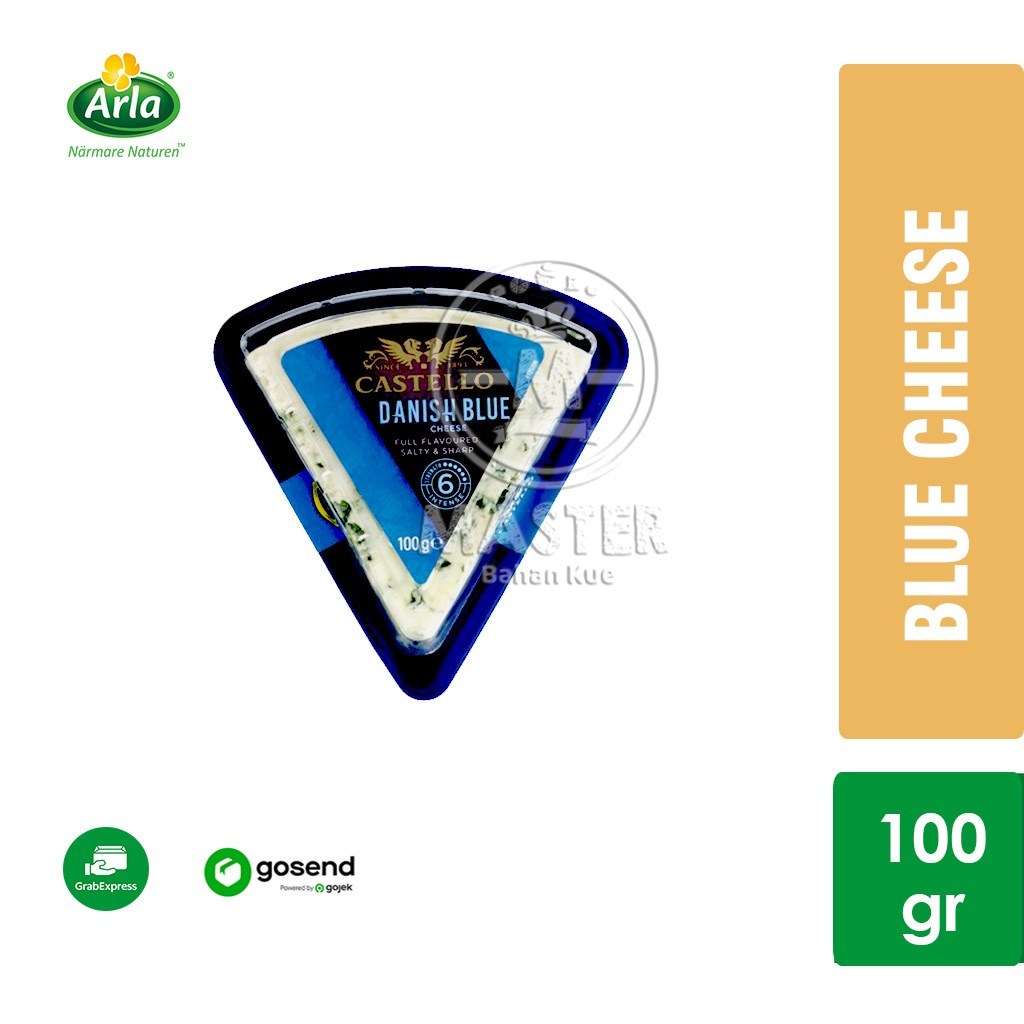 

CASTELLO Danish Blue Cheese 100gr [KHUSUS INSTANT]