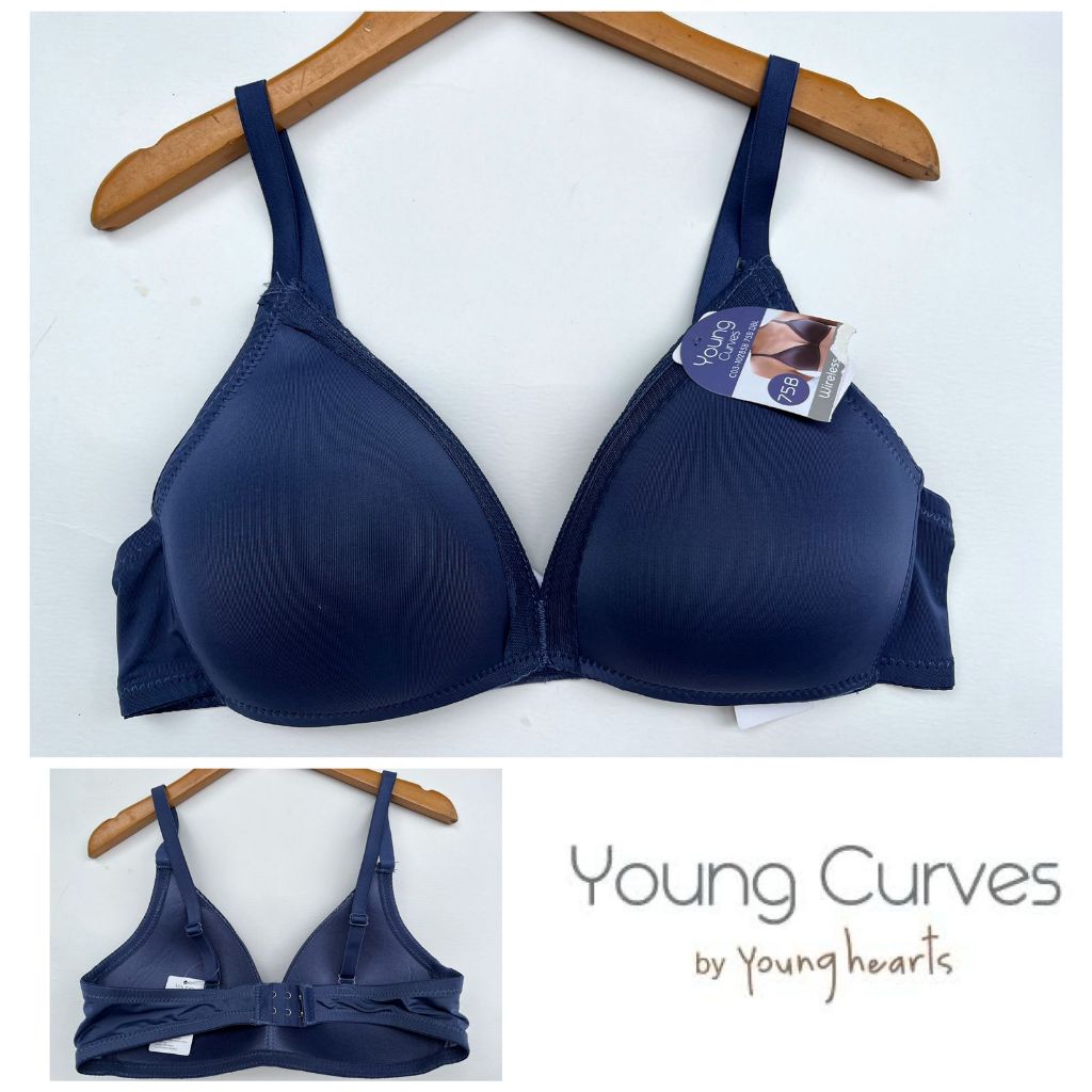 CODE BYC285 DBL Bra Young Curves by Young Hearts Size hanya 32B, 34B, 34C,36B, 36C