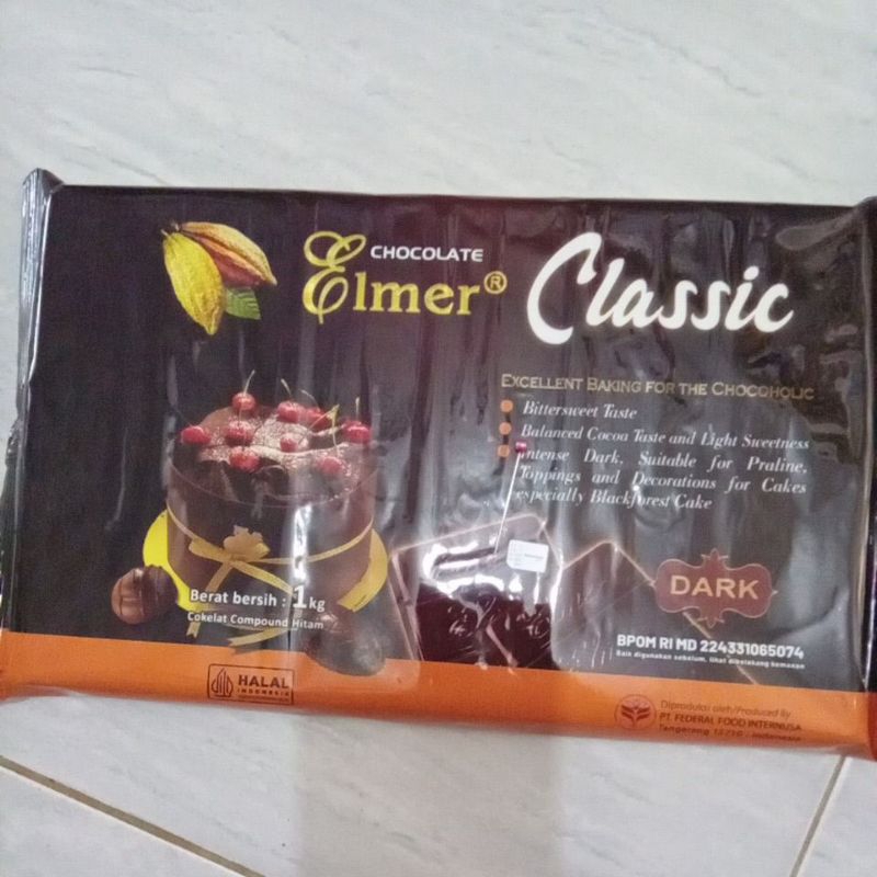 

chocolate elmer classic dark
