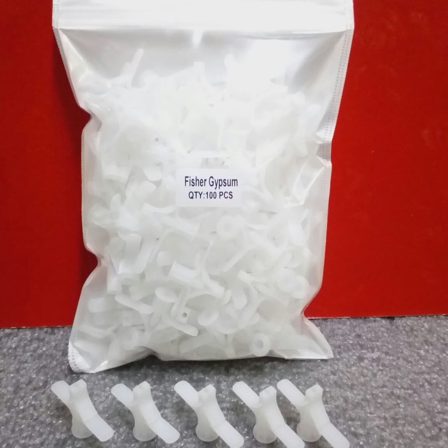 Fisher Gypsum isi 100 Pcs/Spacer Gypusm/Fisher Gypsum/Viser Gyspum