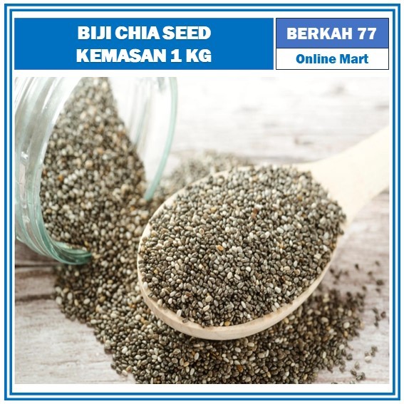 

CHIASEED CHIA SEED MAKANAN SEHAT DIET KEMASAN 1 KG