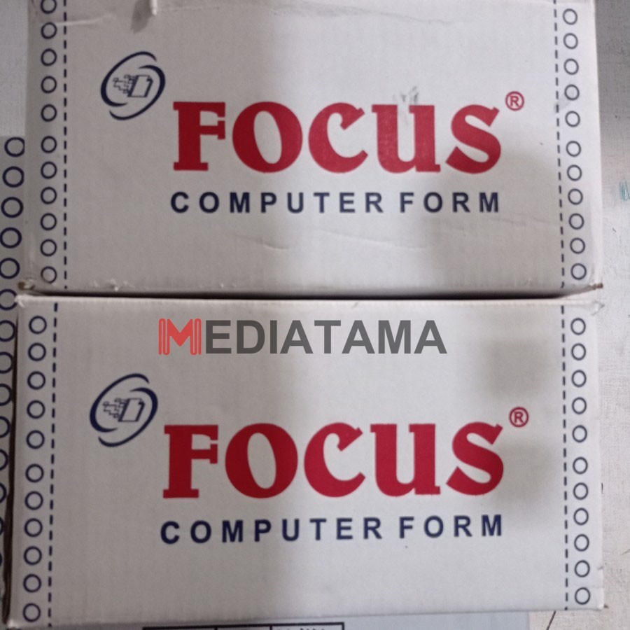 

Kertas Komputer Continuous Form Focus 9 1/2 x 11 rangkap 5 :2 ply K5/2