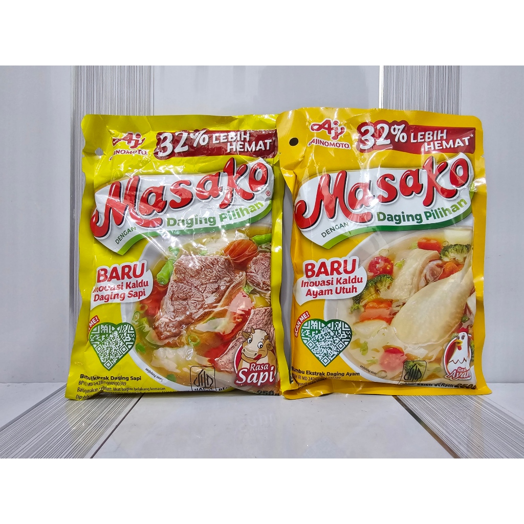 

Masako Bumbu Kaldu 250g Ayam Sapi