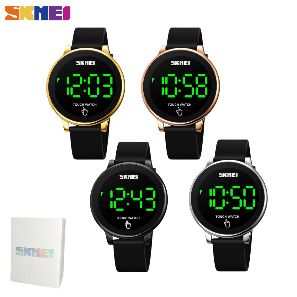 JAM TANGAN DIGITAL TOUCHSCREEN SKMEI ORIGINAL SK1842 / SK 1842 RUBBER STRAP