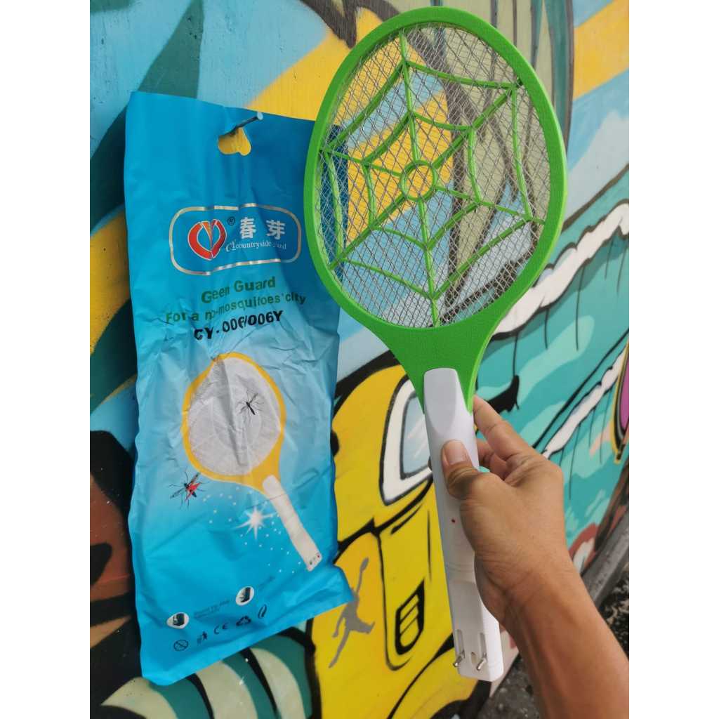 (WM) Raket Nyamuk CY RAKET SETRUM NYAMUK VANSTAR BANYAK WARNA BISA DI CHARGE CAS ORIGINAL ALAT PEMBU