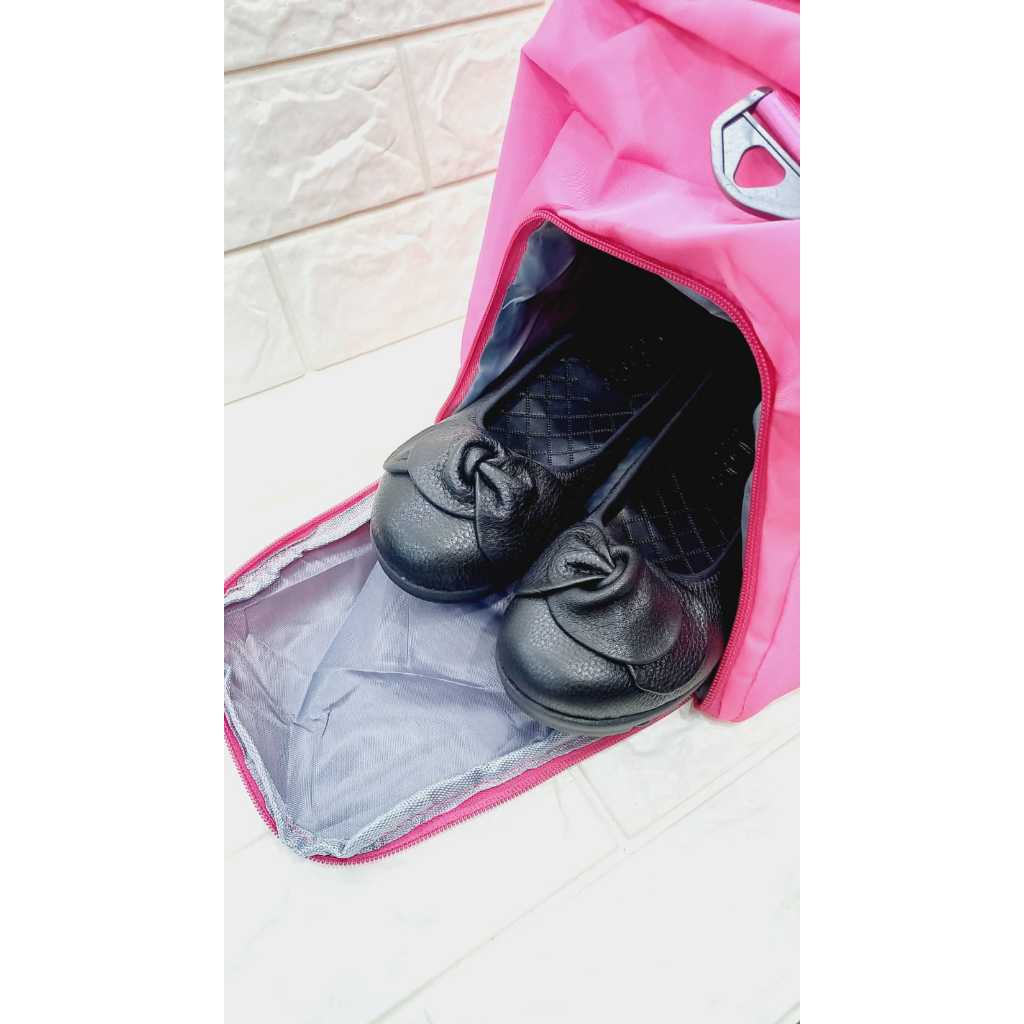 ND5 Tas Travel PINK Tas Gym Tas Olahraga Pink Fashion Import #1260