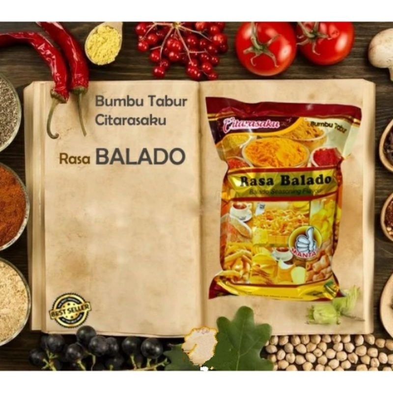 

BUMBU TABUR SAMBAL BALADO 1KG