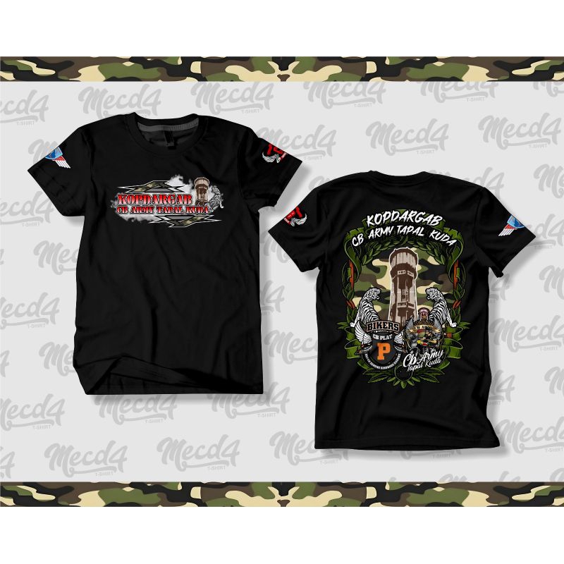 Kaos Acara CB ARMY TAPAL KUDA original
