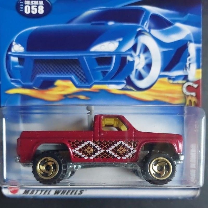 Diecast Hot Wheels Power Plower ( motif batik - base metal,  rare)