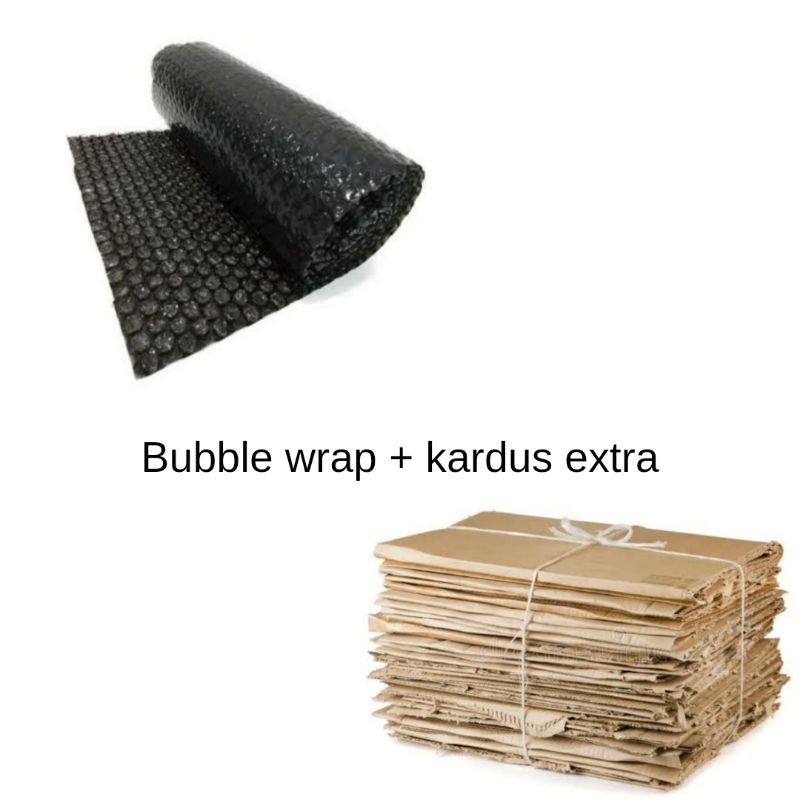 

EEI EP - packing extra ( bubble wrap / extra kardus / bubble wrap + extra kardus )