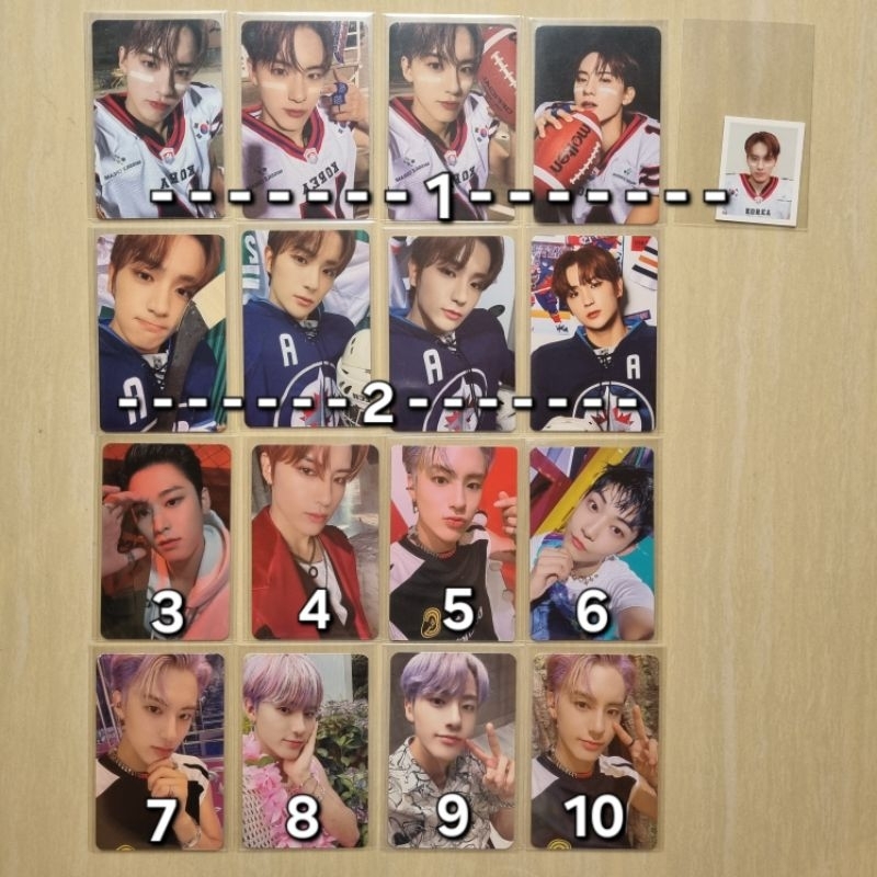 PC Eric Hyunjae Juyeon Kevin The Boyz Seasons Greeting 2022 Athlete Club Maverick O Sole Mio Thrill 
