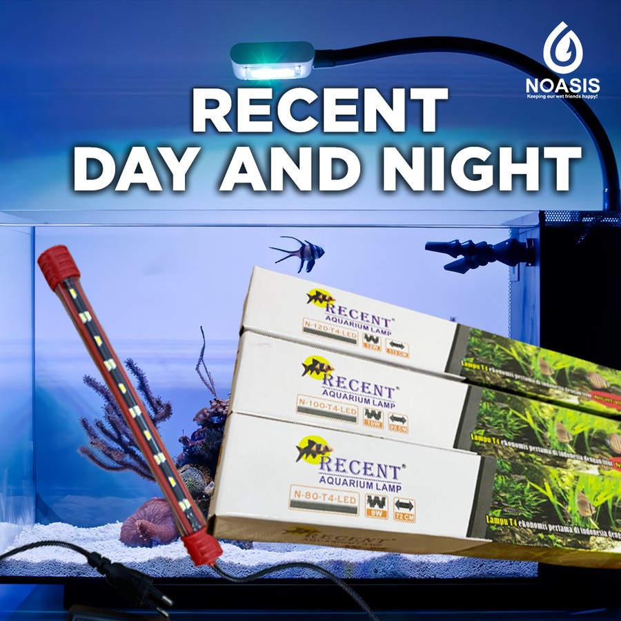 RECENT Lampu Led Celup T4 RECENT Day And Night N 80 100 120 Cm