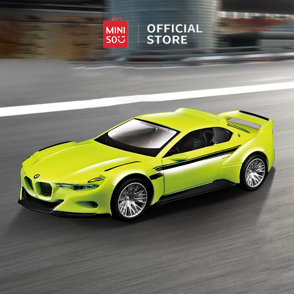 Miniso Alloy Model Car 1:44 Toys Cars/Toy Vehiles  Bmw 3.0 Csl Hommage