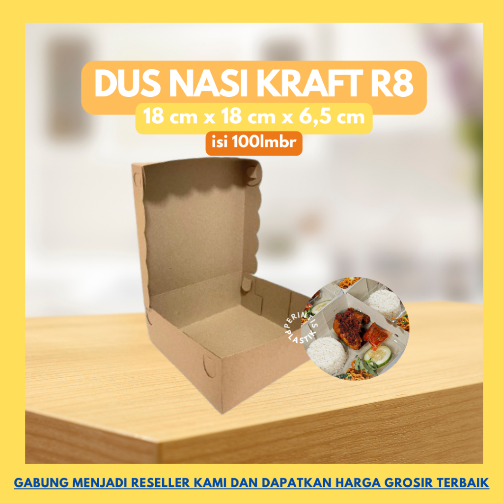

Dus Kue Nasi R8 Kraft @100