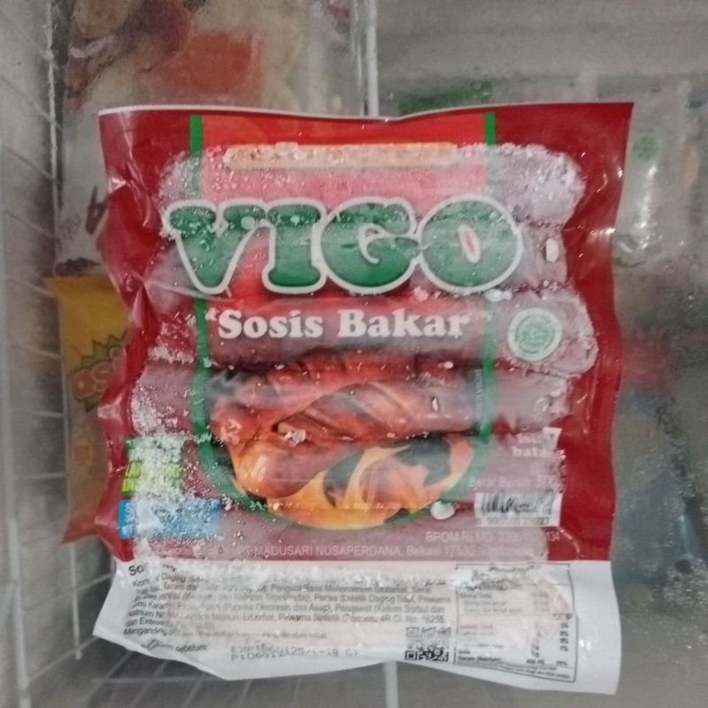 

Vigo Sosis Bakar 500gr isi 7