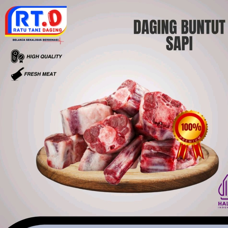 

daging buntut sapi \ oxtail sapi 1kg