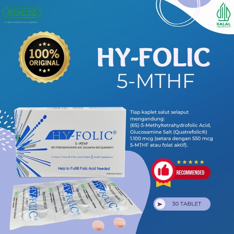 HY-FOLIC 5-MTHF (PT.SIMEX)