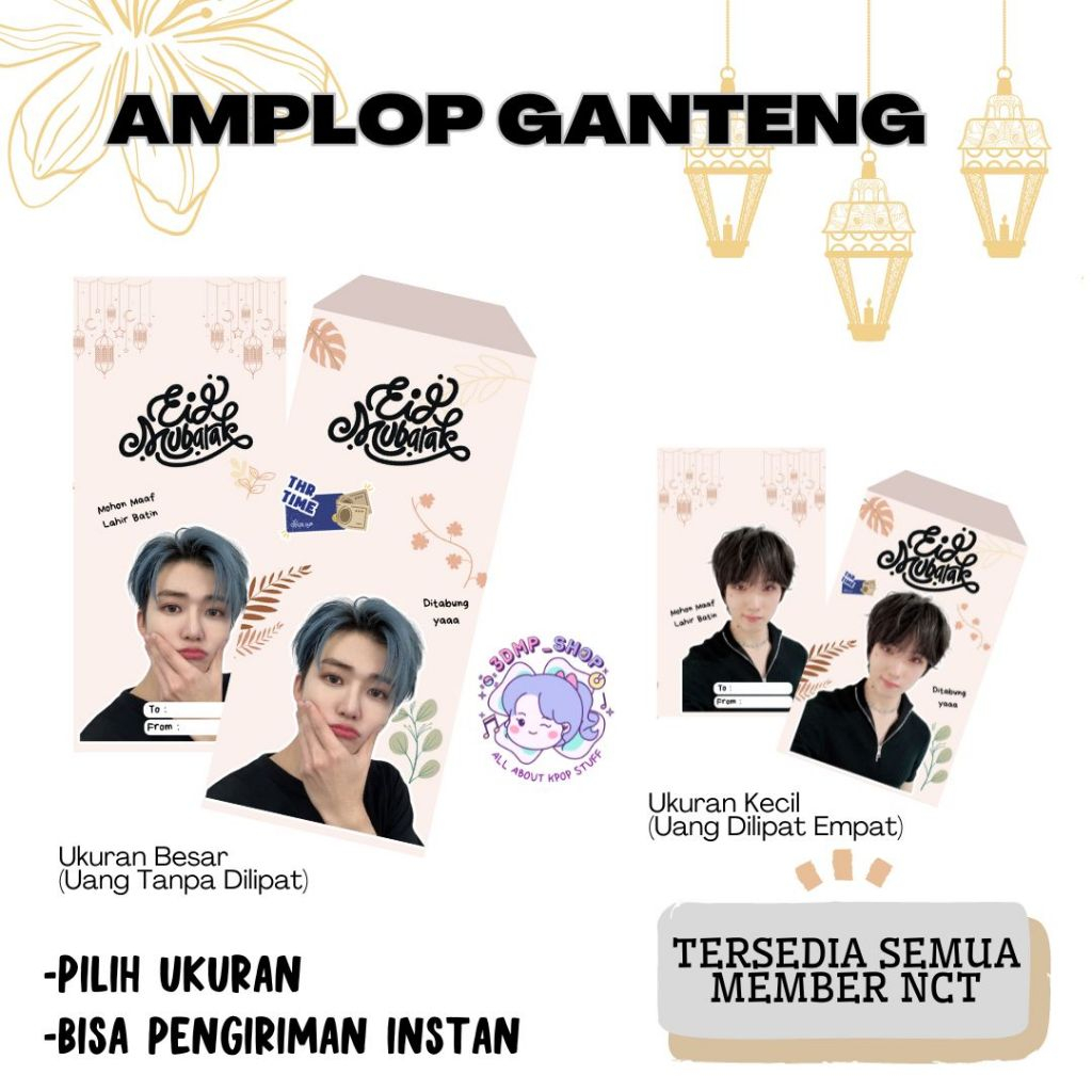 

Amplop Angpao Lebaran Idul Fitri KPop NCT DREAM 127