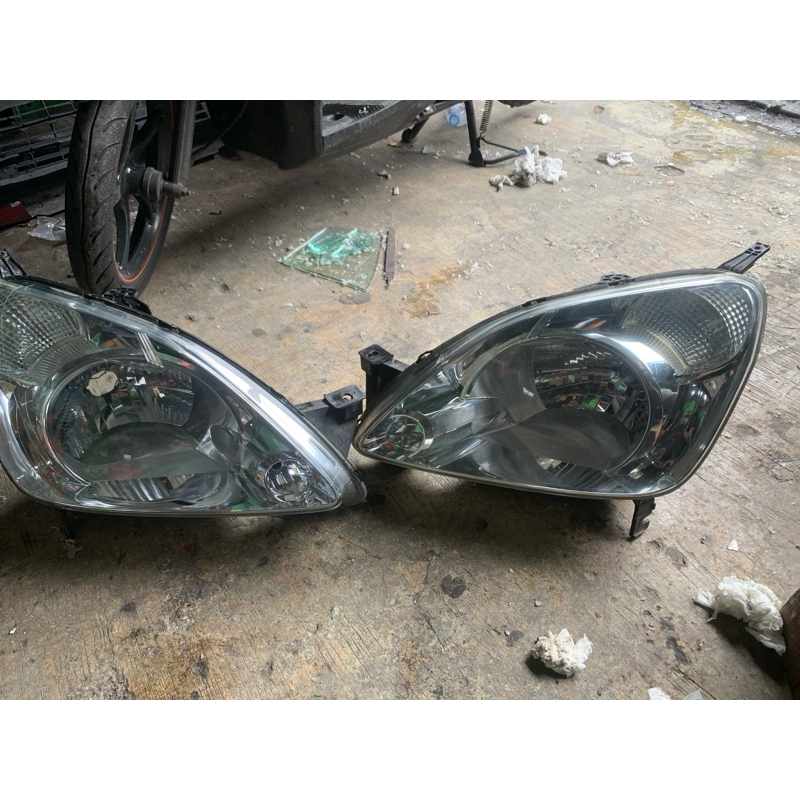 headlamp lampu depan honda crv 2002 2004