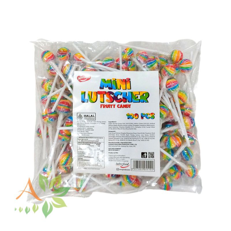 

Naraya Mini Lutscher Lolypop Rasa Buah isi 100