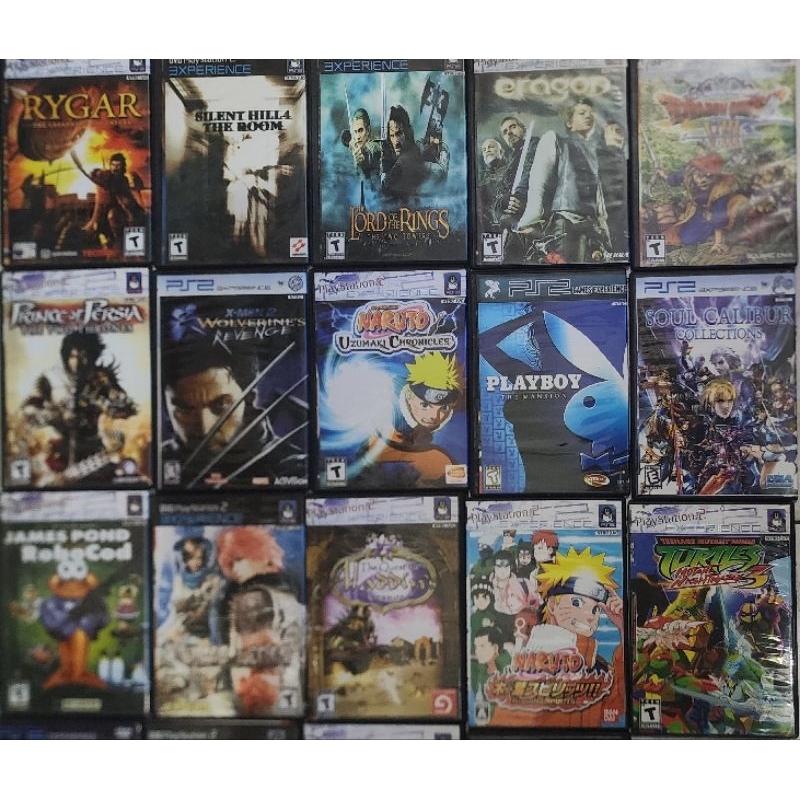 Kaset PS 2 Full Cover plastik, Copy Pabrik bukan Burning